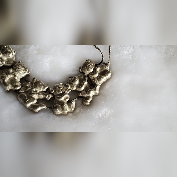 Vtg. Slide Bear Bracelet - Picture 3 of 5